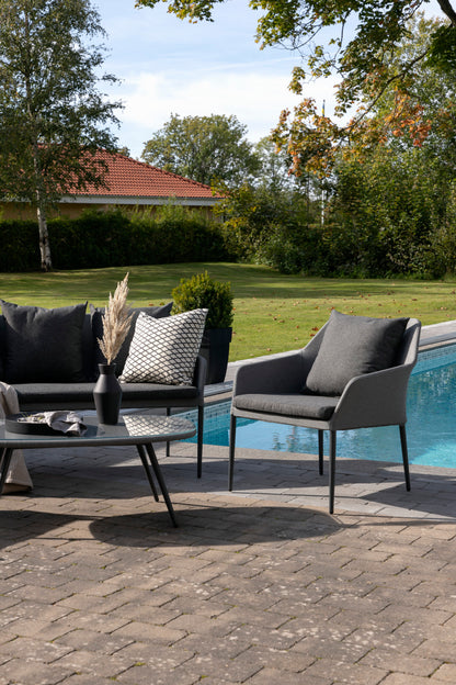 Spoga Outdoor Sofagruppe – Grau