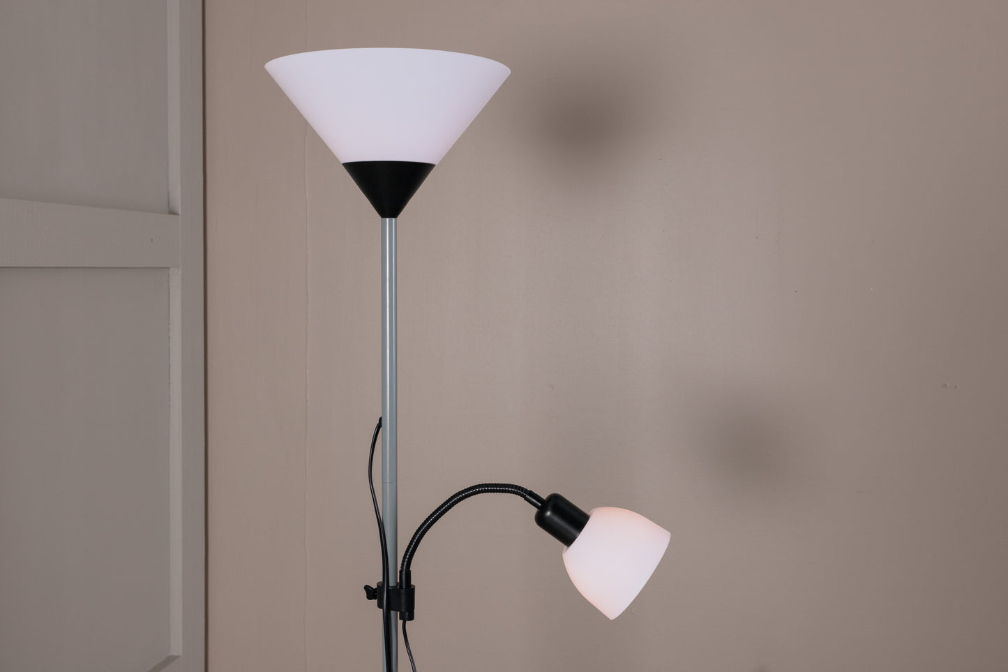 Bagasi Stehlampe 178 cm - Grauer Stahl