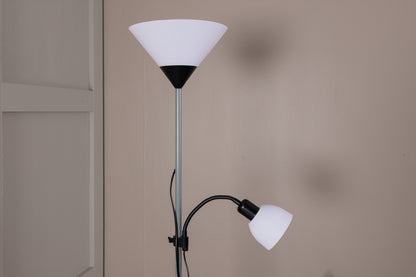 Bagasi Stehlampe 178 cm - Grauer Stahl