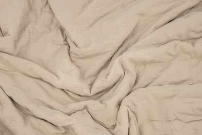 Sally Tagesdecke Mikrofaser – Beige – 80 x 150