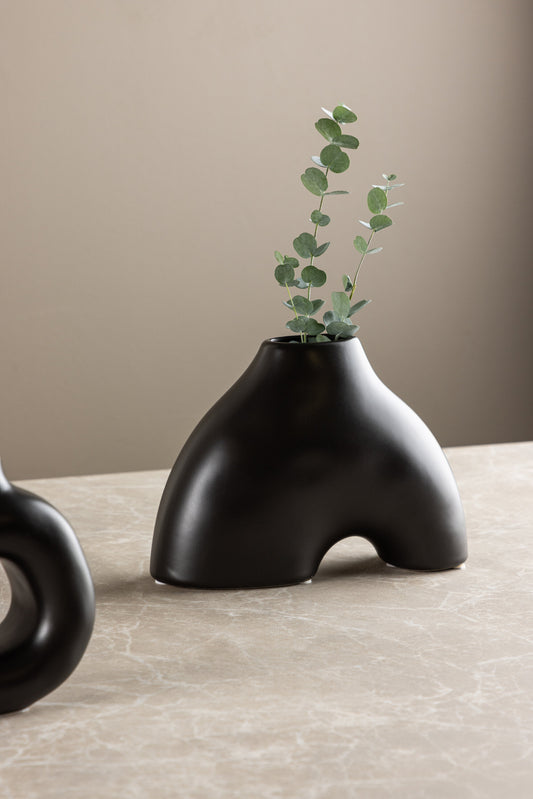 Kento Vase – Schwarz