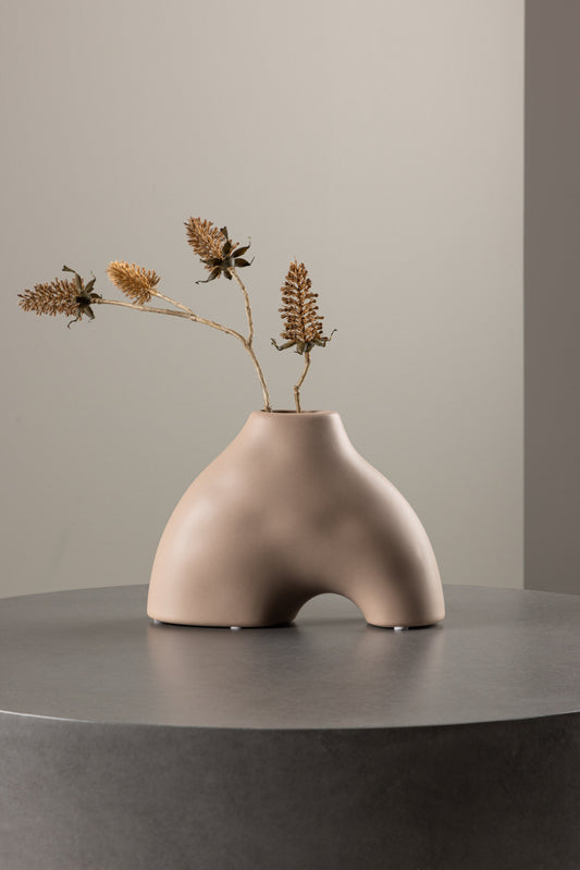 Kento Vase – Braun