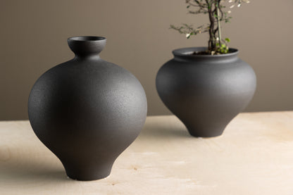 Rellisa Vase – Schwarz