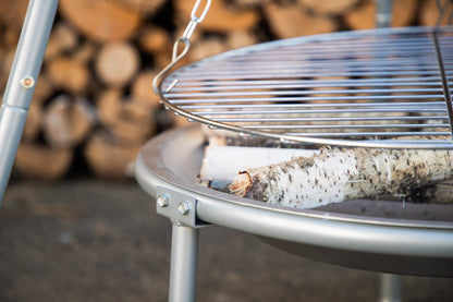 Ukunda FirepitGrill Steel – Silber