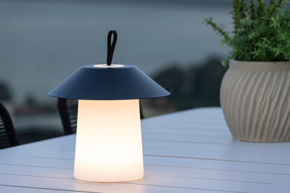 Rubu Tischlampe ø24 x 26cm - Schwarzweiß