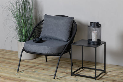 Lindos Lounge Chair 2er-Pack - SchwarzSchwarz