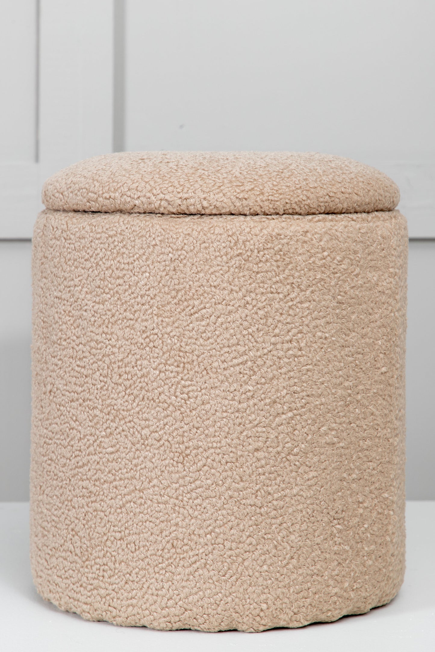 Limpen Pouf - Beige Teddy